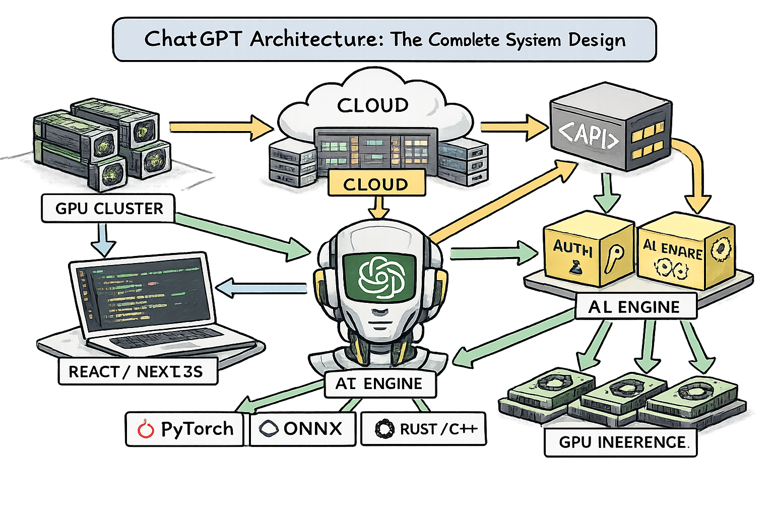 System Design: How ChatGPT Works Under the Hood | Atharva Naik – AI ...